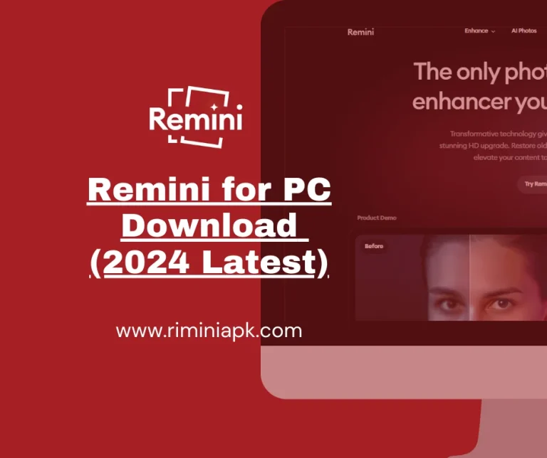 Remini for PC Download (2024 Latest)
